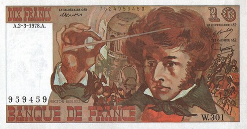 Billet francs - 10,