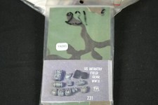 YX081 VP verlinden maquette diorama 231 US Infantry Field Gear WWII sac besace