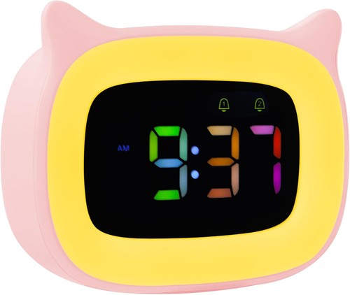 Réveil enfant lumineux rgb - réveil,
