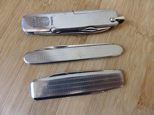Lot anciens couteaux - , pliants