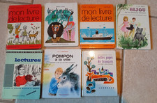 lot 7 Manuels Scolaires 1967 à1 975 Livres Lecture SPECIMENS Instituteur /trice
