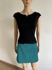 Robe noire et verte à manches courtes Naf Naf taille S jamais portée 