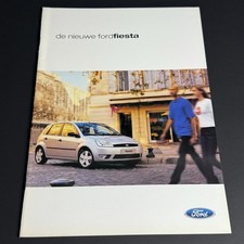 FORD FIESTA / 32p brochure catalogue / 2002 NL Dutch