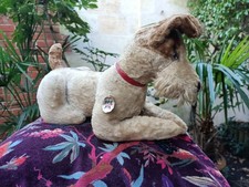 Ancienne peluche Fox Terrier
