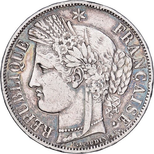 France francs cérès - 5, francs,