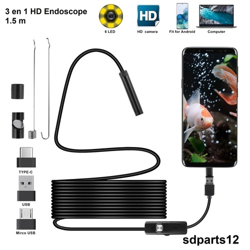 Caméra endoscopique led - endoscopique,