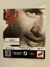TICKET CONCERT PATRICK BRUEL 5