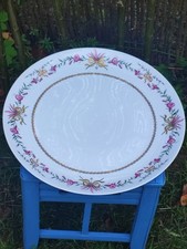 Plat à gâteau porcelaine de