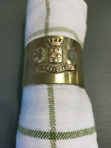 Rond serviette ancien en - de,