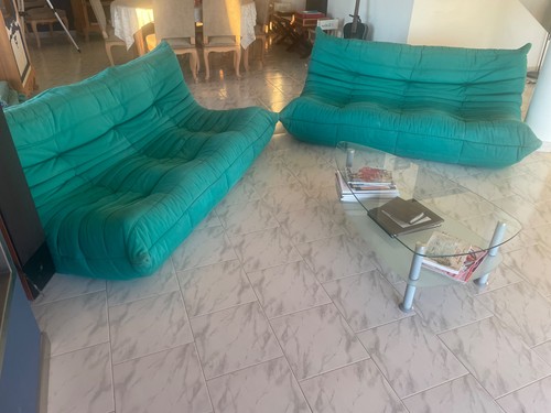 Ligne roset togo tissu vert - ligne,