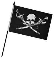 Drapeau de la main de pirate -