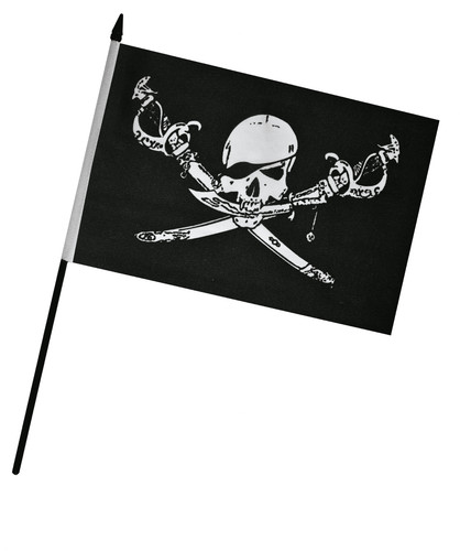 Drapeau main pirate - drapeau,