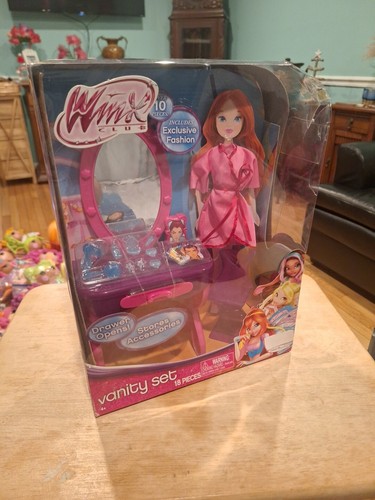 Winx club vanity set - vanity, 18pcs