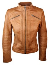 Veste de motard en cuir
