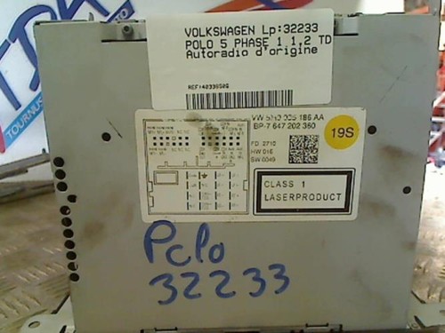 Autoradio volkswagen polo - volkswagen, 5