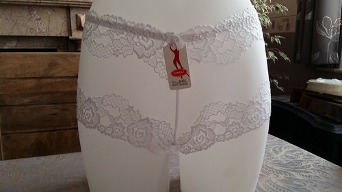 Boxer shorty résille blanche - boxer/shorty,