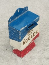rare ancien tronc SOU DES ECOLES boite monnaie
