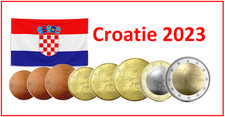 Série 8 pièces Euros Croatie