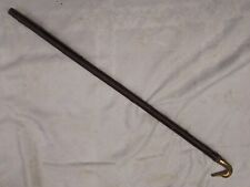 ANCIENNE CANNE POMMEAU DECOR CYGNE