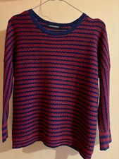 MONOPRIX pull en coton  manches 3/4 taille 0 ou 34 / 36