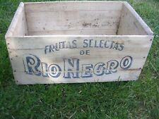 caisse a fruits ancienne en bois argentine