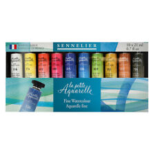 Set de 10 tubes d'aquarelle