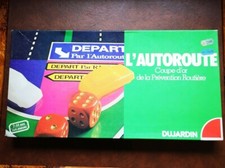 Ancien Vintage Années 70 L'AUTOROUTE Dujardin Complet Jeu De Société 7-14 Ans