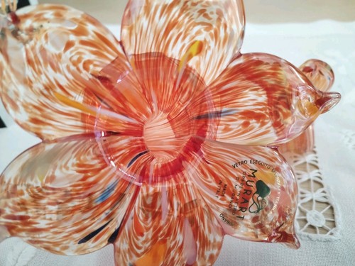 Murart bougeoir fleur verre - fleur, de