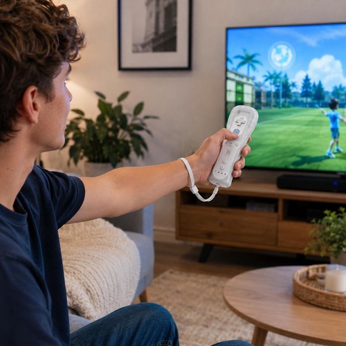 Télécommande nintendo wii - télécommande,