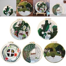 Kit de broderie paysage de