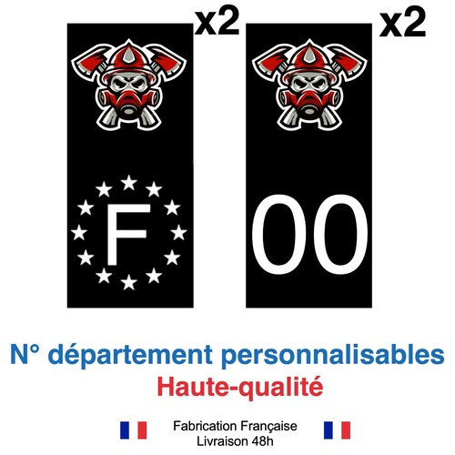 Stickers autocollant plaque