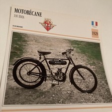 Motobécane 100 BMA 1929 carte