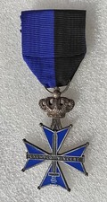 BELGIQUE CROIX DES CHEVALIERS DE LA FEDERATION DE L'ORDRE DU MERITE DES GLAIVES