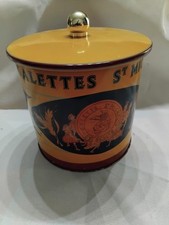 Boîte Metal Publicitaire GALETTES  St MICHEL 2015