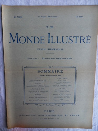 Monde illustré 2020 du - le,