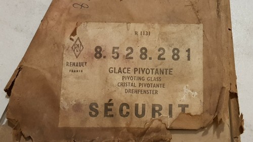 Vitre déflecteur glace - vitre,