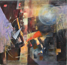 TABLEAU   n°  310    MURIEL BEUVE    cote AKOUN    60 cm x 60 cm,