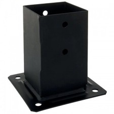 Pied de poteau carré de