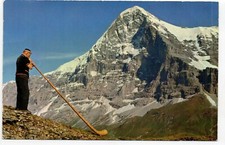 SUISSE - SWITZERLAND - SCHWEIZ - Joueur de COR des Alpes - Alphornbläser - vue 4