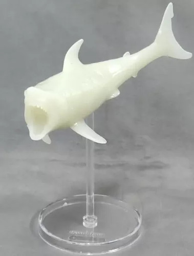Figurine megalodon achromatic - figurine,