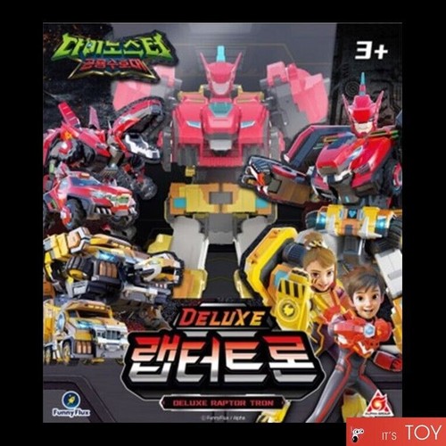 Dinoster deluxe raptor tron - dinoster,
