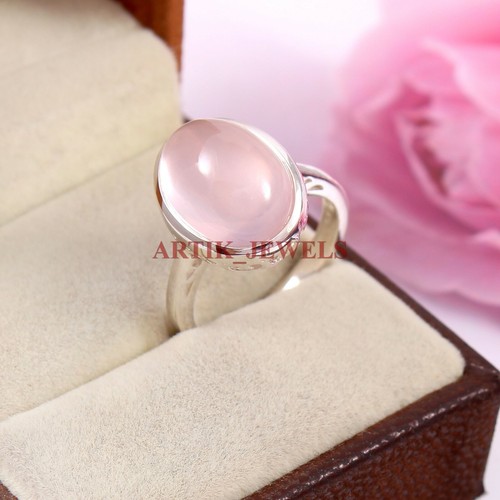 Naturel rose quartz pierre - rose,