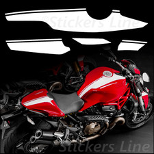 Autocollants Moto Bandes