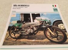 Fiche moto collection Atlas motorcycle MBA Morbidelli 125 GP P. Plisson 1978