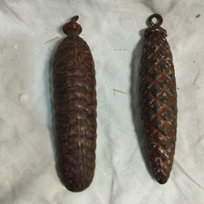 ancienne paire de poids pour