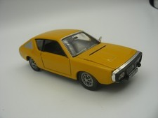 Voiture Miniature NOREV 2000 1/43 eme RENAULT 17 TS Jaune