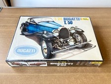 Neuf! Maquette 1/24 BUGATTI T.50 Heller N°706 Vintage !