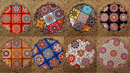 Dessous plat mosaïque en - de,