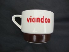 ancienne tasse , VIANDOX , vintage , publicitaire , parfait état !!