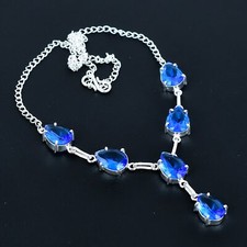 Collier solitaire en argent